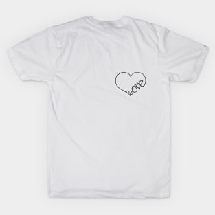 Love heart T-Shirt